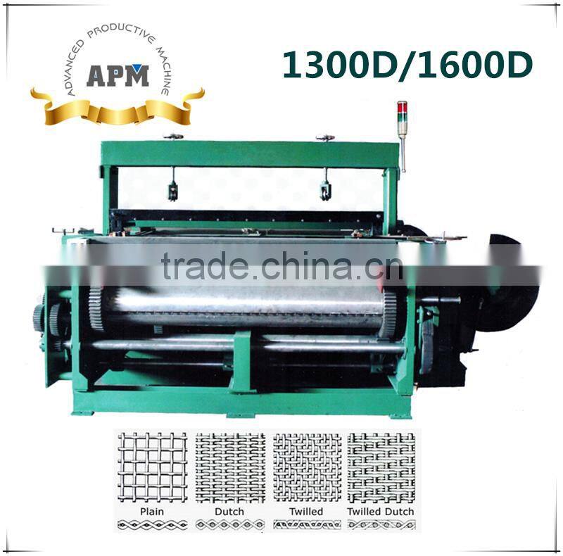 Hebei best sales plain weaving and reverse dutch stainless steel wire mesh machine in alibaba