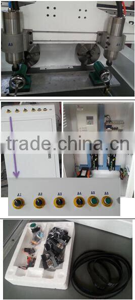 4 Axis CNC Router 2D 3D Engraving Machine