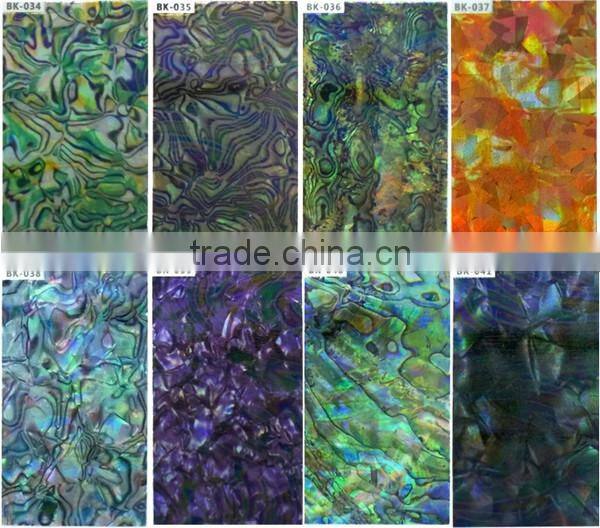 BIN cheap fashion style nail art set many designs shell paper stickers