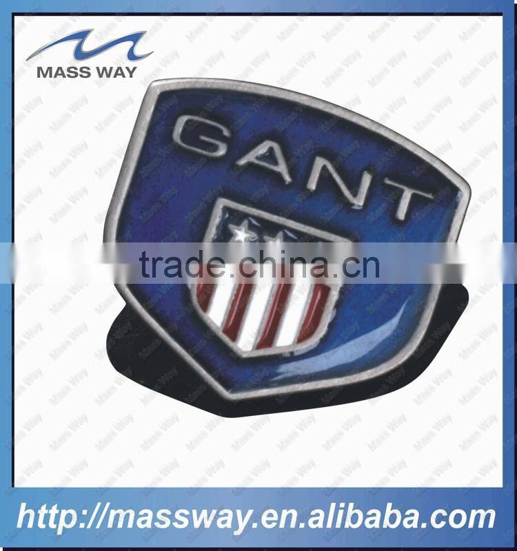 custom Hard Enamel magnetic metal national flag pin badges