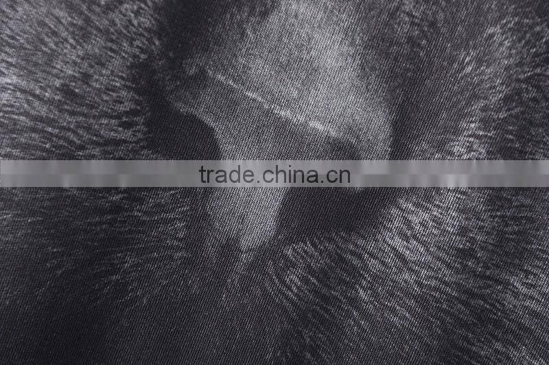 lady clothing backless black cat image printed fabric swimming wear for girls