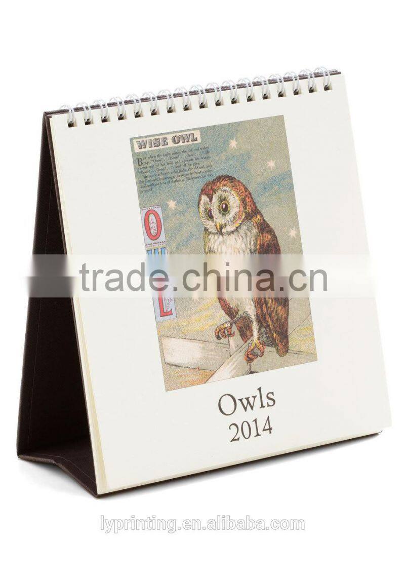 High quality 2016 calendar printing logo printing
