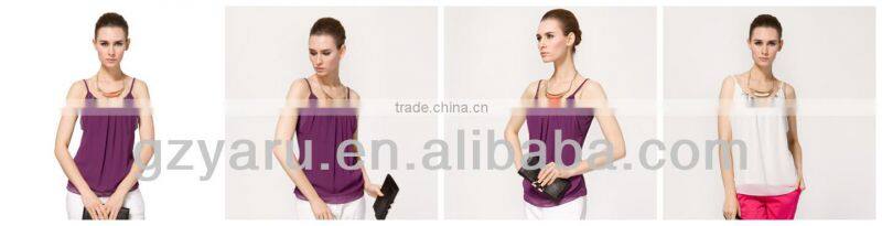 Joker black chiffon small vest