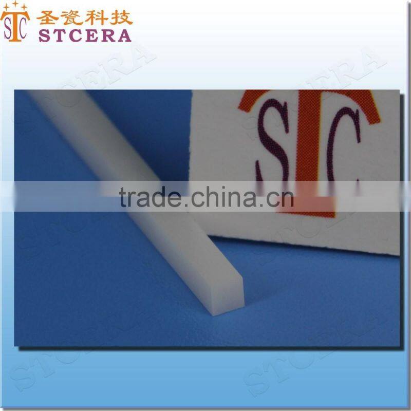 STCERA High Purity Square Alumina Machinable Ceramic Bar