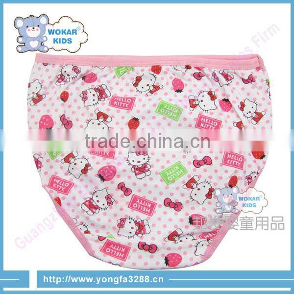 Famous Cartoon Cat Printing Pattern Child Girls' Underwear