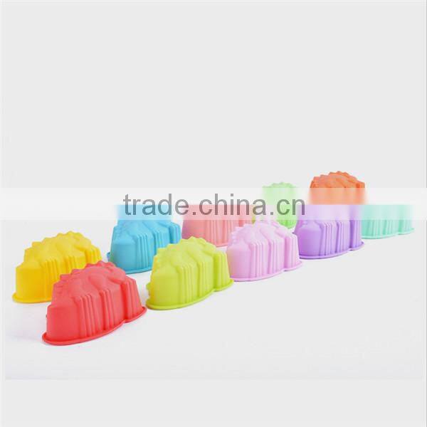 Best selling silicon animal cake molds