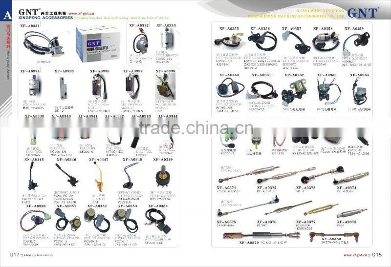 excavator parts 4614911 EX200-5 throttle motor