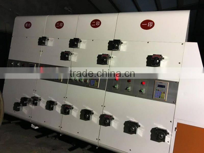 Carton Box Flexo Printing Slotting Die Cutting Machine