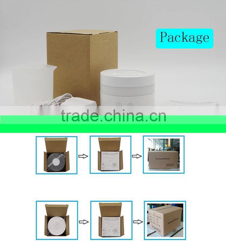 color changing lamp mini ultrasonic air humidifier purifier aroma diffuser for aromatherapy