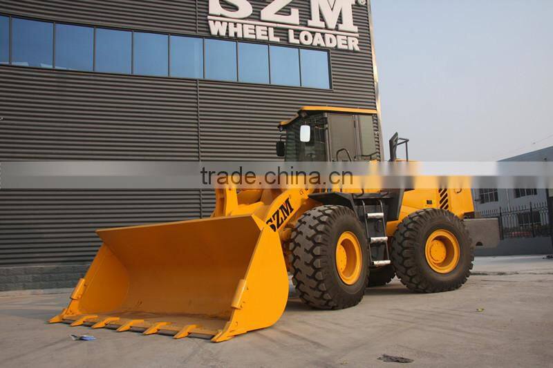 SZM956 Model 3.0m3 bucket Joystick control 5Ton Wheel Loader