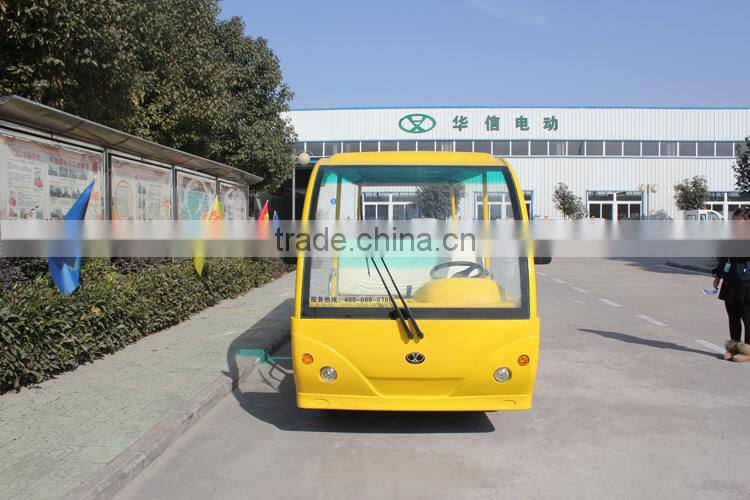 14 seats cheap electric sightseeing car