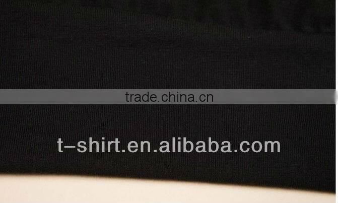 Ladies loose contrast short sleeve casual t shirt