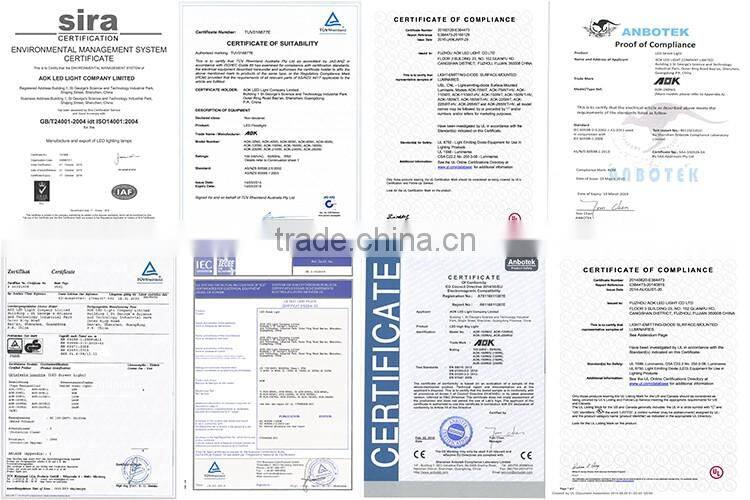 High Effciency outdoor led light with photocell