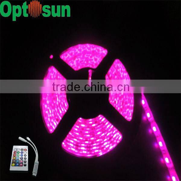 amber flexible 5050 waterproof led strip light