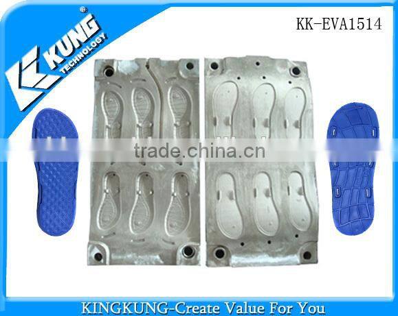 One color EVA shoe sole EVA sole mould 1 mould 3 pairs