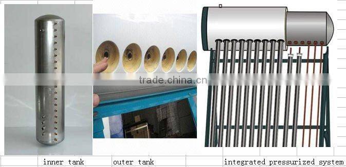 easy installation non-pressure solar water heater