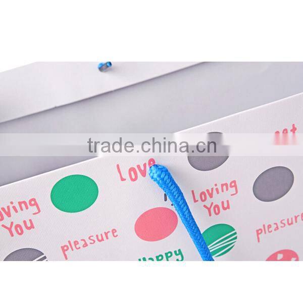 Sweet And Happy Spot Paper Gift Bag