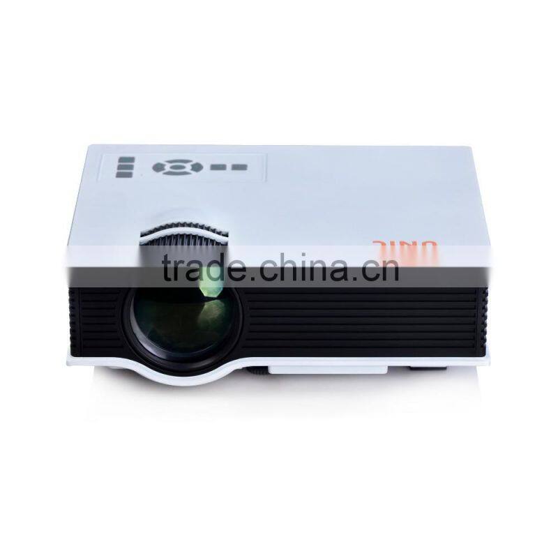 cheap and good quality make 800*480 1080p support UC40 portable projector, entertainmet projector,lcd beamer
