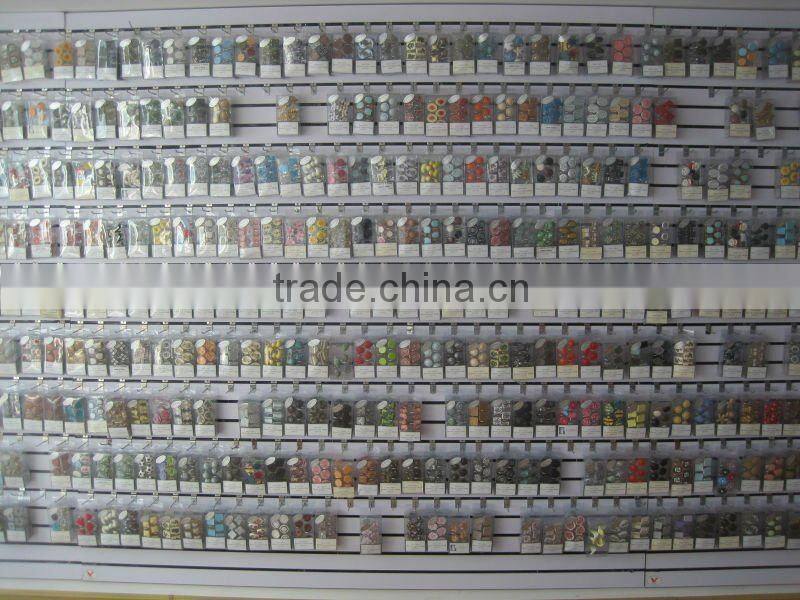 1PCS PEVA shower curtain with12pcs decorative hooks