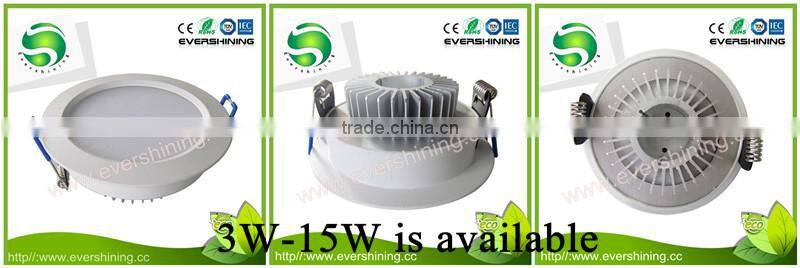 7W Cob Downlight For Residential Lighting Cut Hole Size 90mm