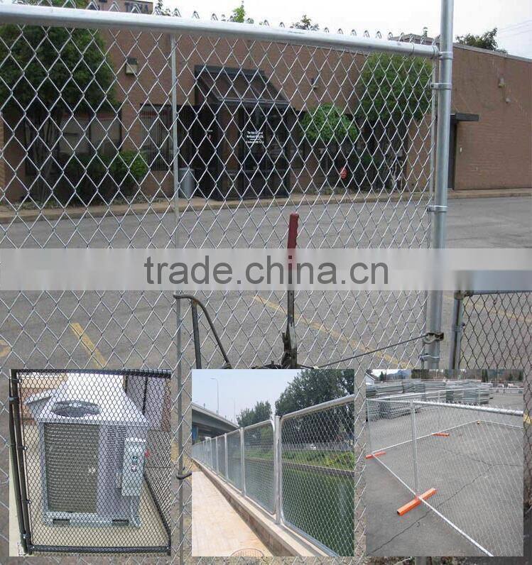 Galvanized Cyclone Wire Mesh/Sports Ground Fence