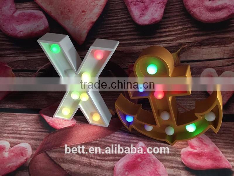 new material LED symbol shape light or marquee light for decoration