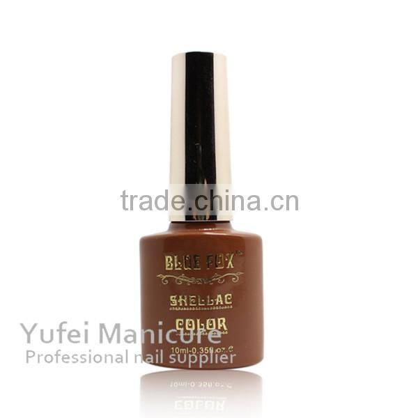 Blue fox 10ml soak off uv led nail gel polish