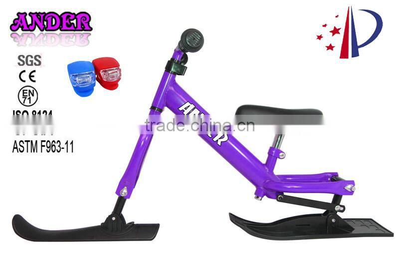 Ander patent snow scooter for child with bike light