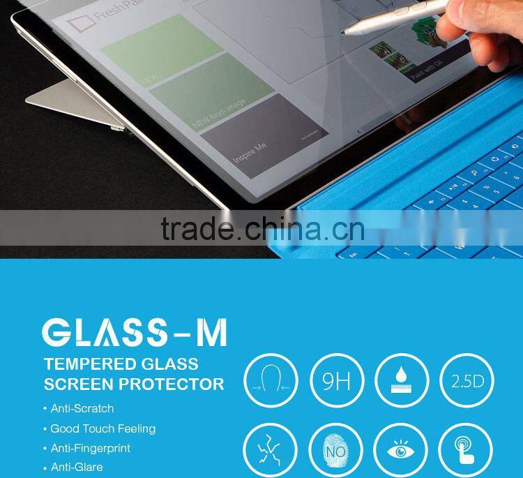 0.26mm laptop tempered glass screen guard for Surface Pro3