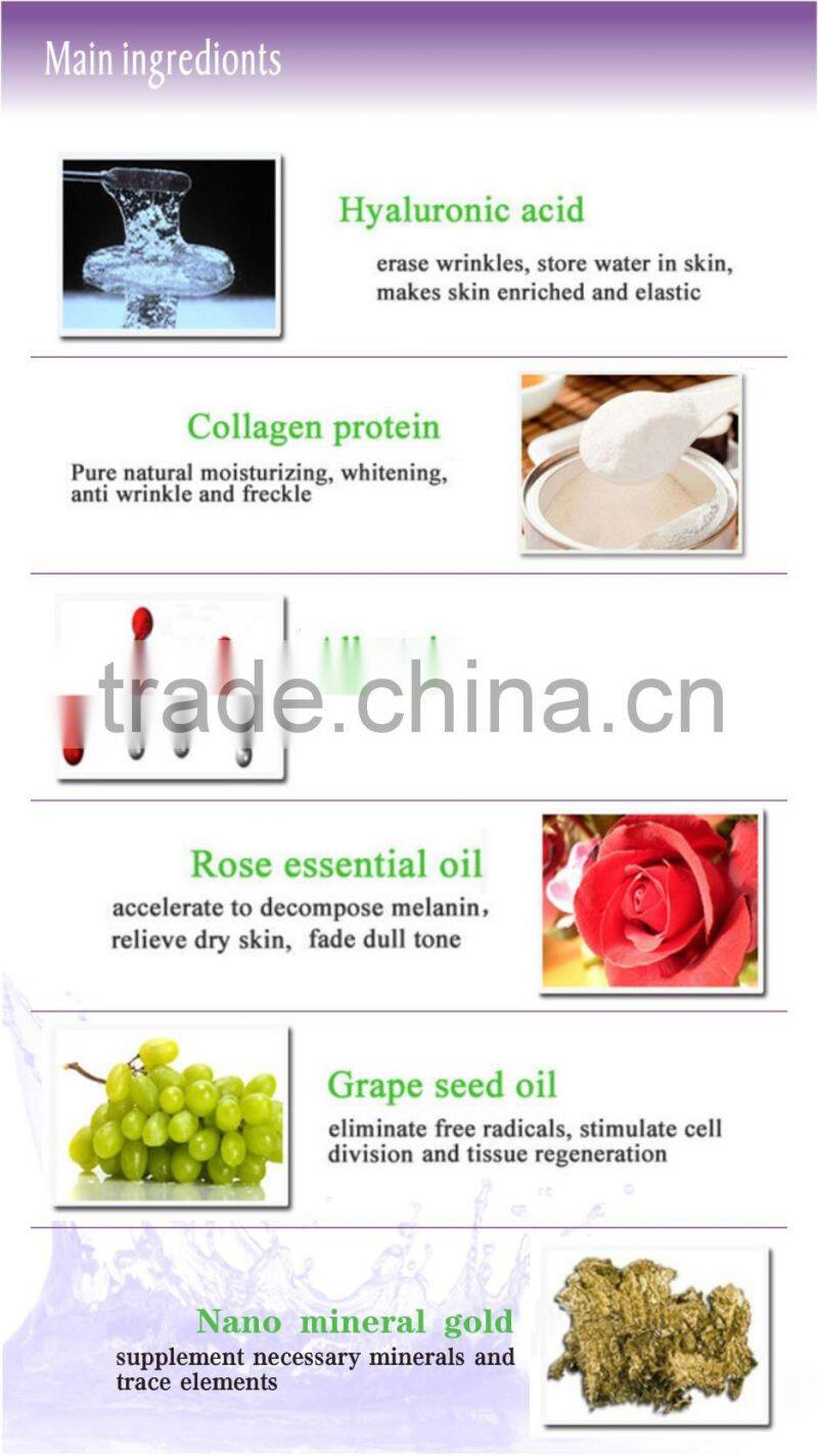 OEM SKIN CARE MASK bio cellulose facial mask gold bio-collagen facial mask