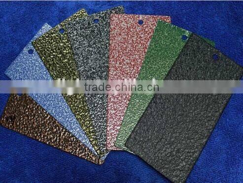 Candy red polyester TGIC powder coating exterior use