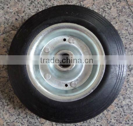 8 inch solid wheel /rubber powder wheel /8" castor caster/ truckle