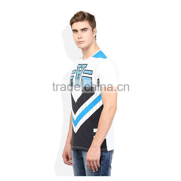 Daijun oem anti wrinkle short sleeve printed men sleeveless football t shirt
