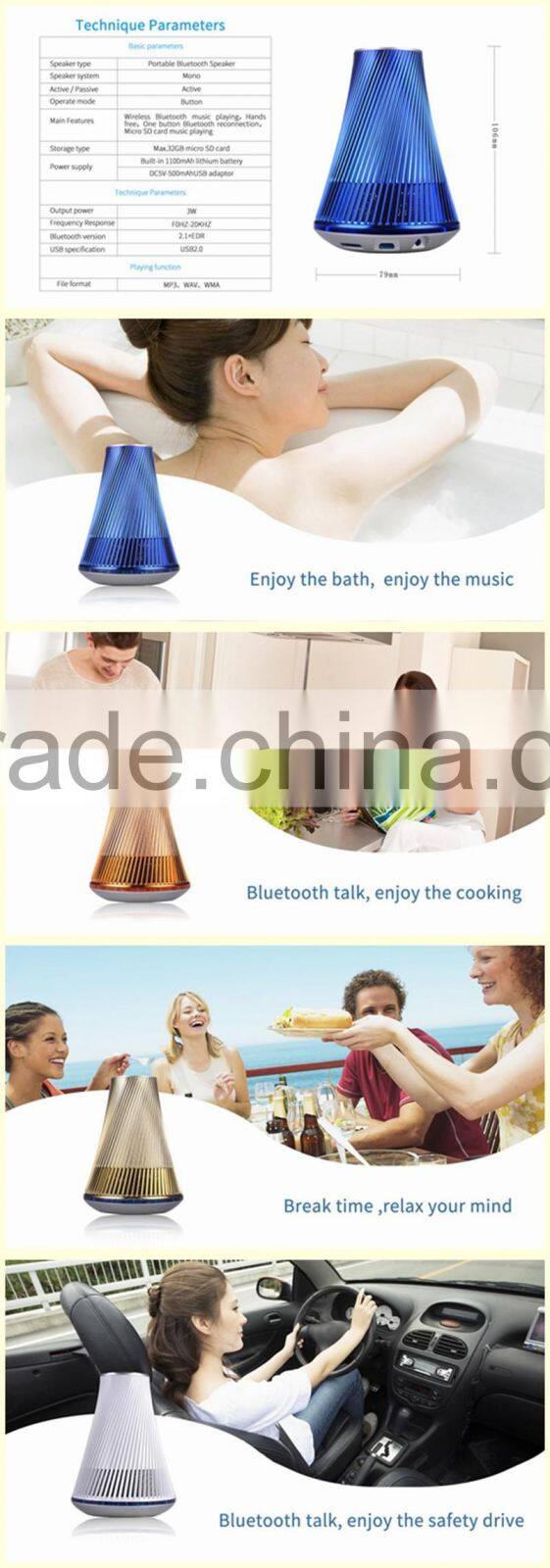 Within Tf Card Bluetooth Speaker With Led Light