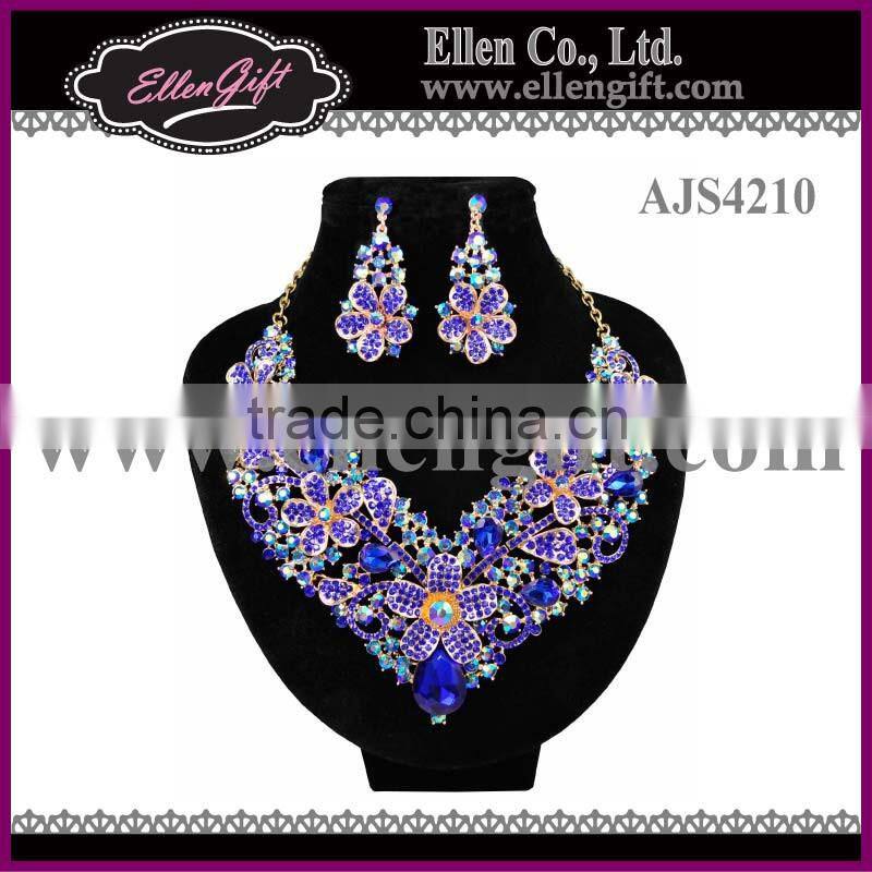 Fashion Crystal Jewelry Set AJS4210