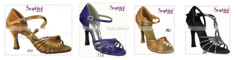 Safety Pure Hand made Child Dance Latin Shoes Kids