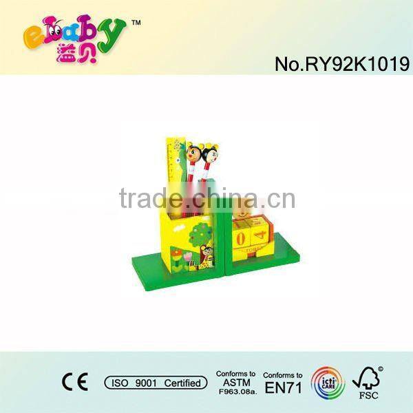 wooden stationery set