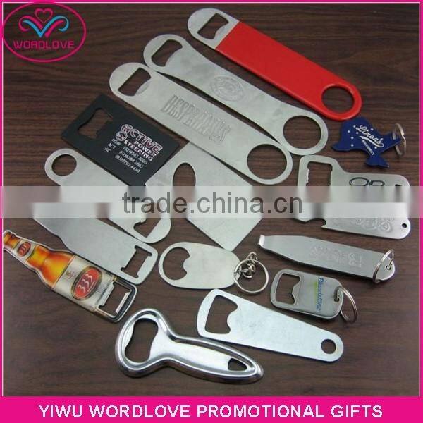 Branded Promotional Metal Bulk Beer Bottle Openers Keychain