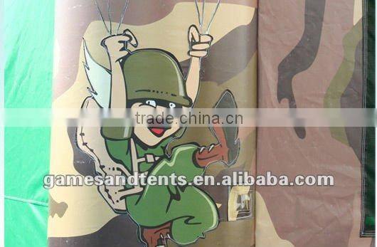army bouncy castle, inflatable castle A1090