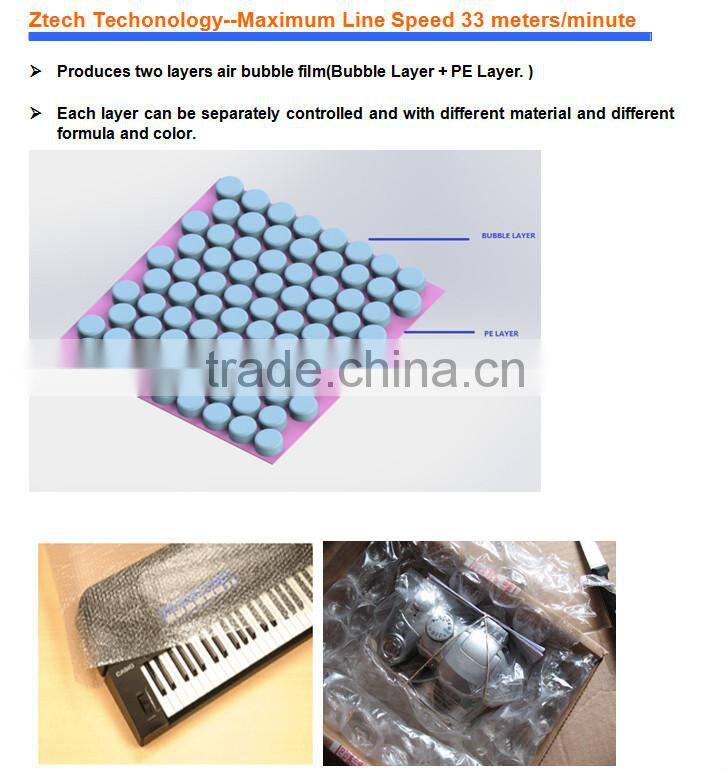Air Bubble Film Making Machine/bubble cushion wrap