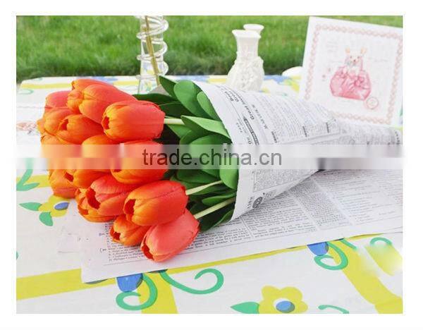 Modern decorative artificial tulip flower,tulip flowers for decoration
