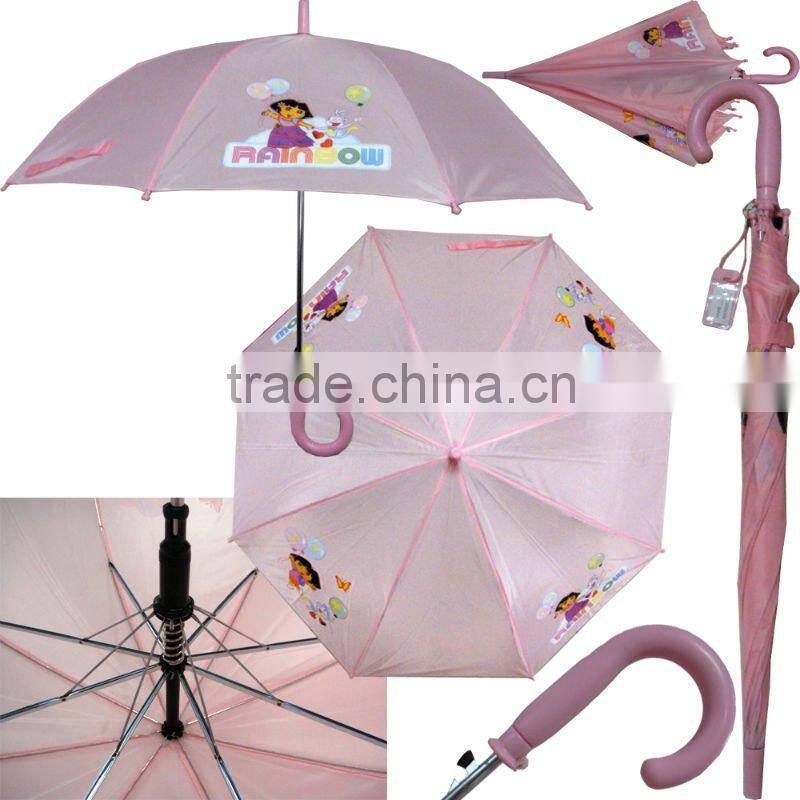durable red promotional child umbrella