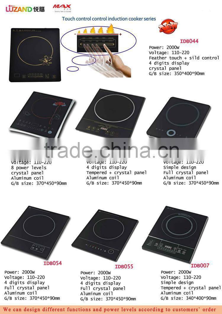 Kitchen Appliances Single Burner Induction Cooker Made In China