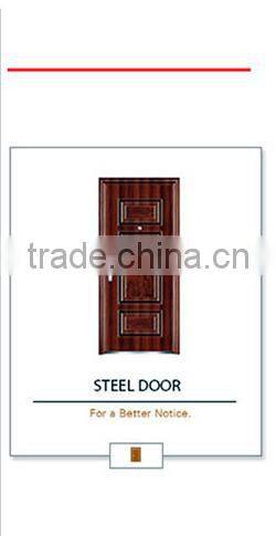 SC-S032 China commercial single steel doors