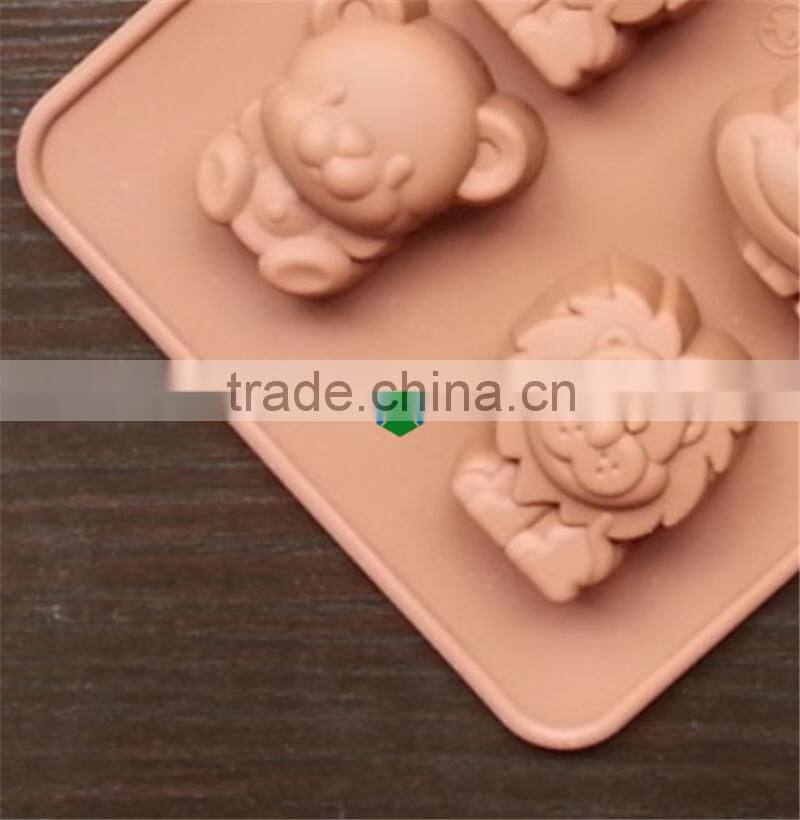 CTBED170 The Little Bear River Horse Lion Molds In Unique Ways To Create Clays Resin Casting Candles Soaps