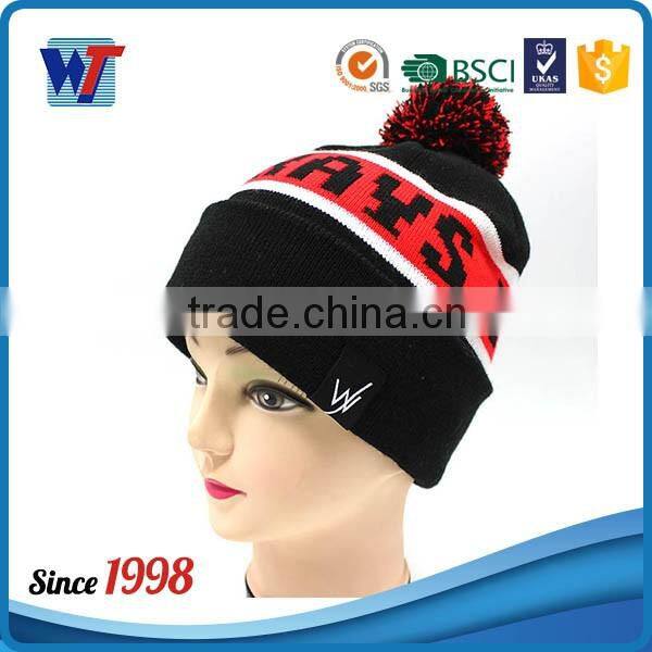 Hot sell Colorful Hip Hop Beanies Knitted Custom Beanie Hats winter
