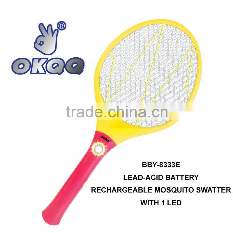 BBY-8333F NEW DESIGN ELECTRIC MOSQUITO SWATTER WITH LED