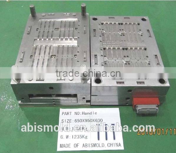 16 cavities Overmold for shaver handle Plastic injection mould and moulding Mould Maker