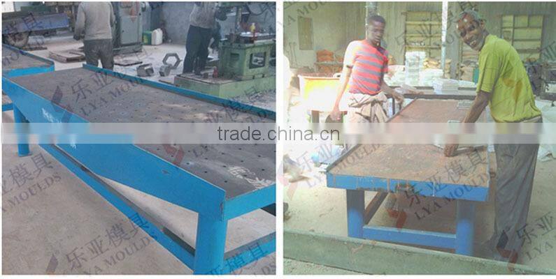 Lab vibrating table for floor tiles