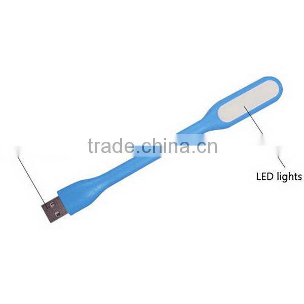 Portable USB LED Lamp Bendable Mini Led Desk Lamp For Power Bank